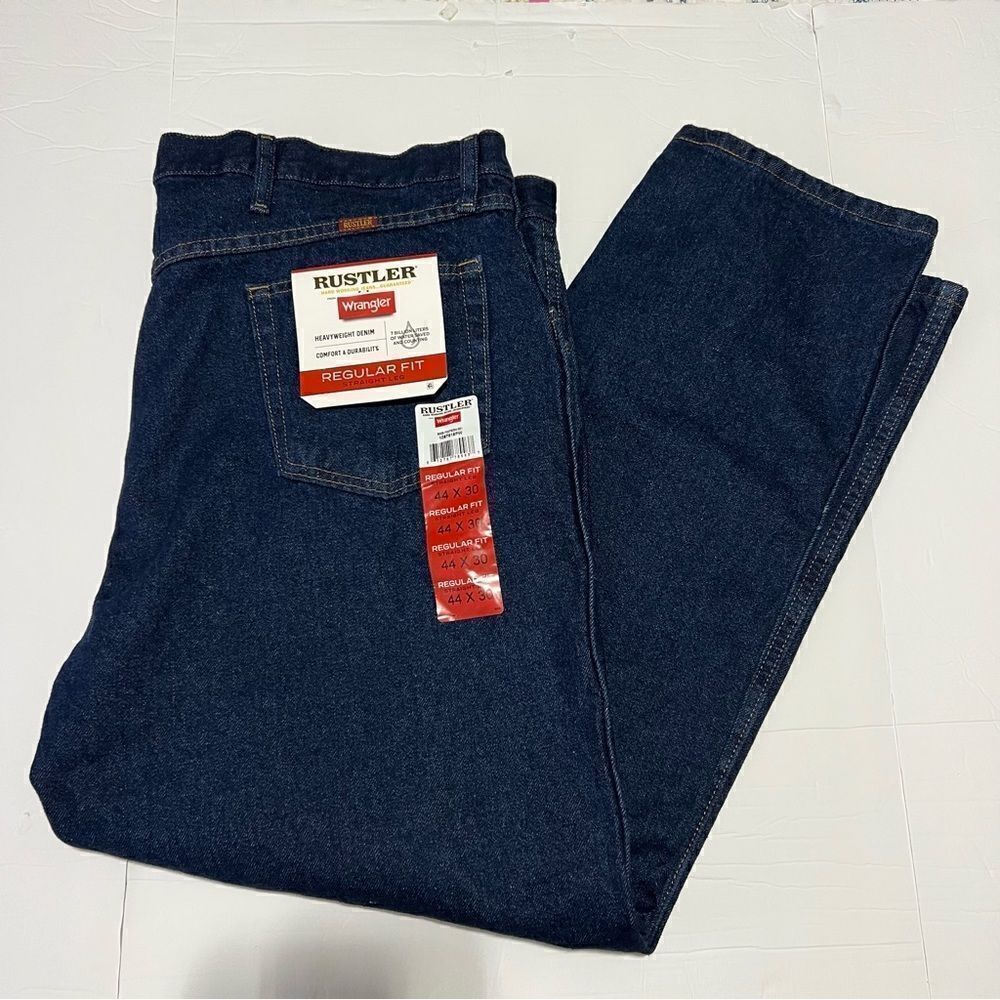 NEW Rustler 44x30 heavy weight straight fit‎
